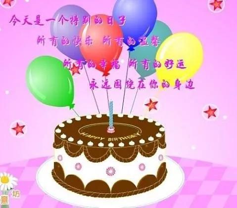 最新生日祝福语，个人观点阐述与个人立场表达